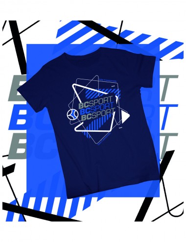 T-shirt Righe BC Sport